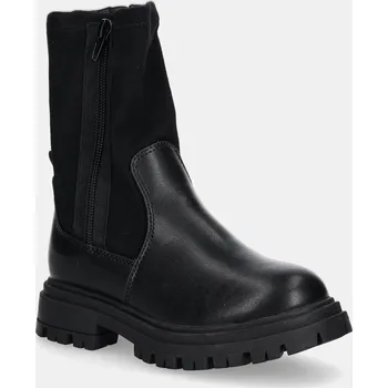 Dámské kozačky Dětské boty Calvin Klein Jeans černá barva, V3A5-83123 V3A5.83123.30.34 99X, EUR 30