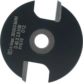 Řezný kotouč ENT kotoučová drážkovací fréza HW bez frézovacího vřetena 40 x 2,5 mm