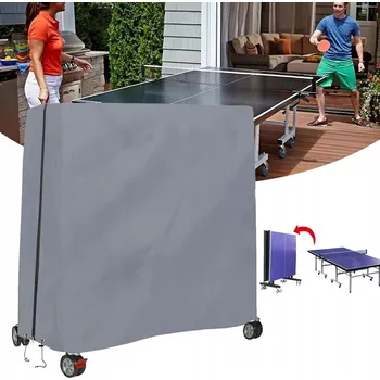 Raketový sport OBAL / PLACHTA NA STŮL NA STOLNÍ TENIS PING PONG 165 X 70 X 185 CM