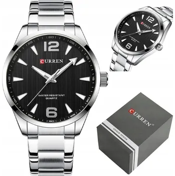 Hodinky Curren pánské hodinky THOR ocelové číslice na náramku + BOX