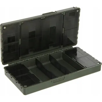 Pouzdro na rybářské vybavení NGT Krabička Rybářská Krabička Magnetická Měřítko Nastavitelné Přihrádky XT