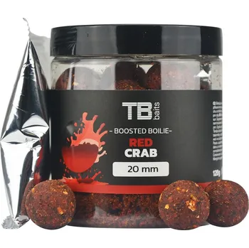 Boilies TB Baits Boosterované Boilie Red Crab 120 g Průměr nástrahy: 24mm