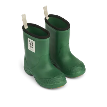 Dívčí holínky Liewood Holínky Aston Garden green mix Velikost obuvi: 25