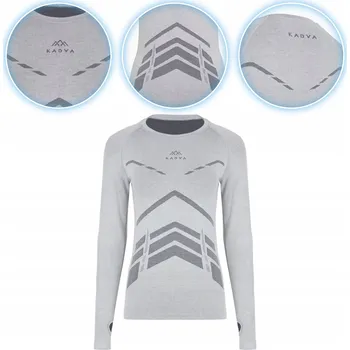 Dámská mikina Dámská termo Mikina KADVA ALPINESTEP BAMBOO THERMO LIGHT PLUS SM