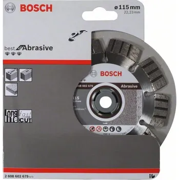 Řezný kotouč BOSCH Diamantový dělicí kotouč Best for Abrasive Professional (2608602679)