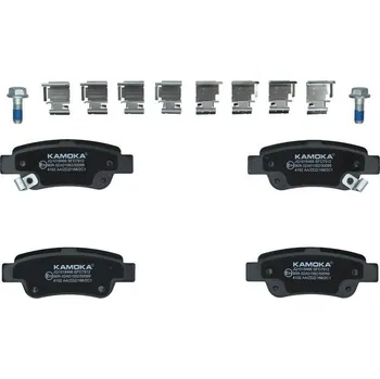Brzdová destička KAMOKA JQ1018466 Sada brzdových destiček, kotoučová brzda (JQ1018466)