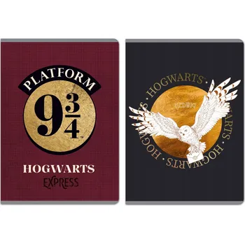 Zápisník Linkovaný zápisník Harry Potter Beniamin A5, 60 stran