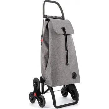 Nákupní taška Rolser I-Max Tweed 6 Logic nákupní taška na kolečkách, šedá