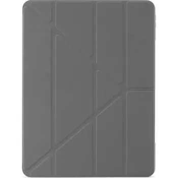 Pouzdro na tablet Pipetto Origami TPU pouzdro, Apple iPad Pro 12.9, 2018 / 2020 / 2021 / 2022, iPad Air 13 2024 / 2025, šedé