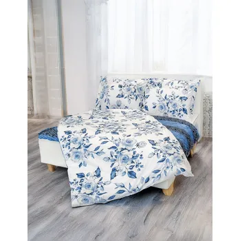 Povlečení 2P servis Ložní povlečení Alma 140x200/90x70 cm Vzor lsb-106 Hladká 100% Bavlna