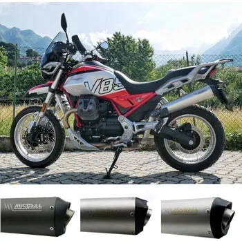 Koncovka výfuku Mistral Mistral MG V85TT (E5) konická koncovka X-Trail inox, šedá Ice-Grey Šedá