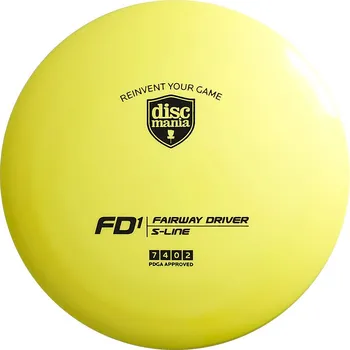 Disc golf Discmania S-line FD1 173g Žlutá