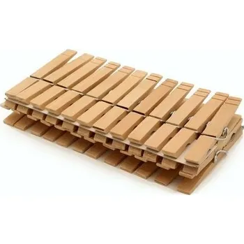 Kolíček na prádlo Toro Kolíčky na prádlo S, dřevo, 24 ks, přírodní