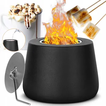 BIOKRB BIO KAMIN VOLNĚ STOJÍCÍ NA BIOPALIVO STŮL TERASA DO INTERIÉRU