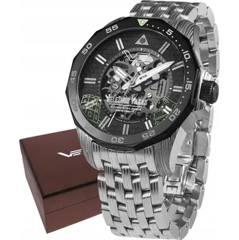 Hodinky Pánské Hodinky Vostok Europe NH72-225E764B stříbrné, náramek