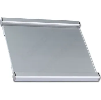 Informační tabulka Stříbrná dveřní tabulka Klassik Inox 103 o velikosti&nbsp;105 x 103 mm