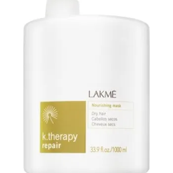 Vlasová regenerace Lakmé K.Therapy Repair Nourishing Mask - Vyživující maska pro suché a poškozené vlasy 1000 ml