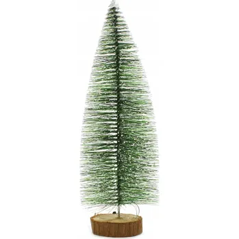 Vánoční stromek Mini UMĚLÝ VÁNOČNÍ STROMEČEK na kmínku 25 cm, UMĚLÝ SNÍH