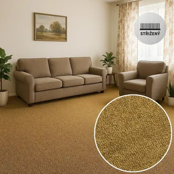 Koberec Metrážový koberec JAVA 50 Označení šíře role: 4 m