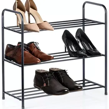 Botník Botník, 3-řadý, černá, BOTYS TYP 4