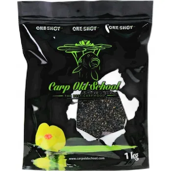 Návnadová surovina CARP OLD SCHOOL MIX KONOPÍ AGRIMAGE JAHODA 1KG