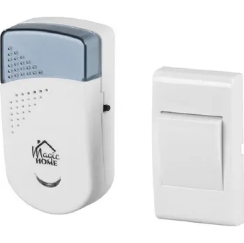Domovní zvonek Bezdrátový zvonek Magic Home, 2xAAA BÍLÁ (2210773) BÍLÁ Strend Pro 890200,00