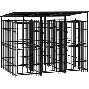 klec pro psa Kotec pro psa 295x200x228 cm černý