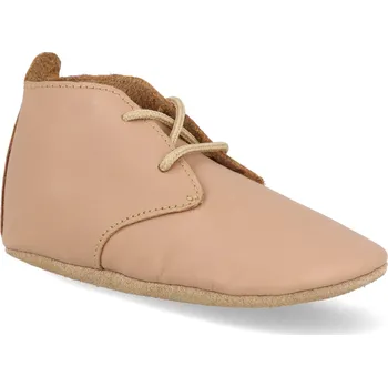 Dívčí obuv Barefoot dětské capáčky Bobux - Desert Lace Caramel hnědé Velikost: L
