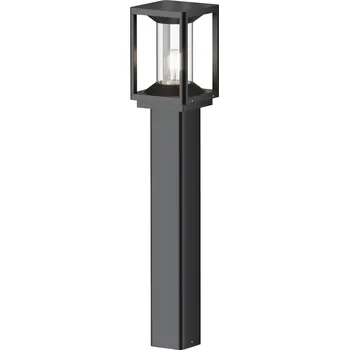 Venkovní osvětlení Kvadratický osvětlovací sloupek Maytoni E27 75 cm černý