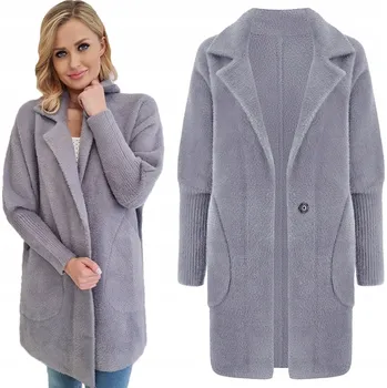 Dámské spodní prádlo Soprato dámský kabát oversize 71008 přechodný podzim zima univerzální