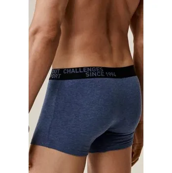 Pánská móda 3PACK boxerky Atlantic 3MH-226/25 Barevná L