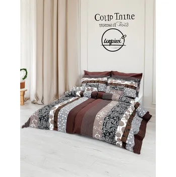 Povlečení 2P servis Ložní povlečení Dakota 140x200/90x70 cm Vzor lsb-89 Hladká 100% Bavlna