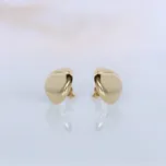 Lillian Vassago Exkluzivní zlaté peckové náušnice LLV22-GER190