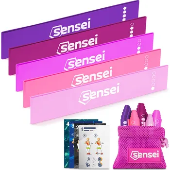 Posilovací guma Sensei 2-20 kg, 5 ks