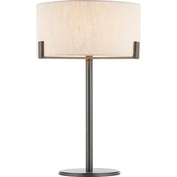 Lampička Endon 72631 - Stolní lampa HAYFIELD 1xE27/40W/230V bronzová/šedá