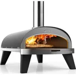 Pec na pizzu Piana na dřevo ZiiPa - černá + Doprava Zdarma