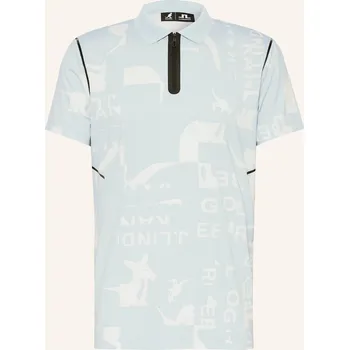 Pánské oblečení J.Lindeberg Pánská Funkční Polokošile, tmavě modrá / bílá /...