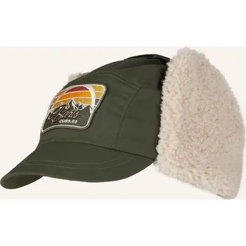 Kšiltovka Barts Dětská Kšiltovka Kyan, tmavě zelená / krémová, 53