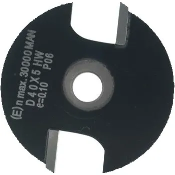 Řezný kotouč ENT kotoučová drážkovací fréza HW bez frézovacího vřetena 40 x 5 mm