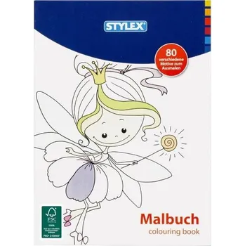 omalovánky Omalovánky Stylex, 80 motivů - 29x21cm