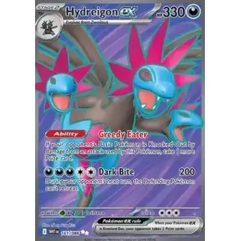 Karetní hra Pokémon WHT 161/086 Hydreigon ex - White Flare Stav: Near Mint