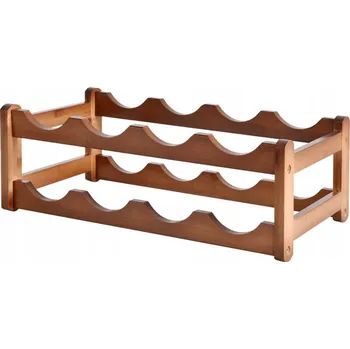 Stojan na víno Stojan na víno bambusový pro 8 lahví