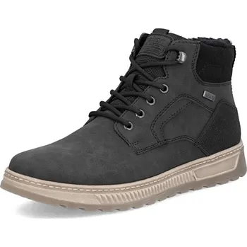 Pánská zimní obuv Pánská kotníková obuv RIEKER 37005-00 černá W5 45