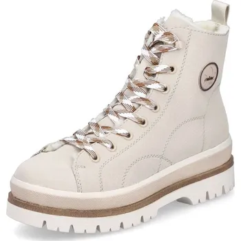 Dámské kozačky Dámská kotníková obuv RIEKER Y6220-60 béžová W5 42