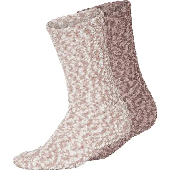 Dámské ponožky esmara® Dámské hebké ponožky, 2 páry (šedohnědá, 35/38)