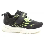 Obutex FL41033-2 BLACK/LIME dětská vycházková obuv Velikost: 36