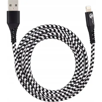 Datový kabel Kabel Sologic USB - Apple Lightning 3 m černý