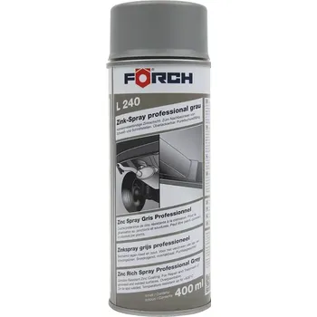 Förch Zinkový sprej Professional L240 šedý 400 ml (Zinková ochrana proti korozi s velkou výdrží)
