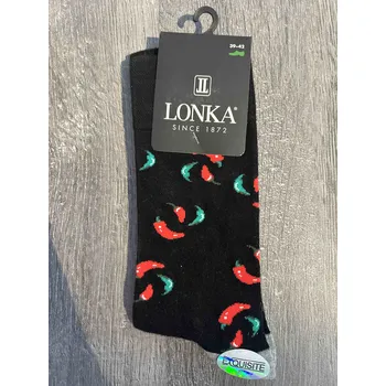 Dámské ponožky Lonka® Ponožky Tuhu Barva: C-papričky, Velikost: 39-42 (26-28)