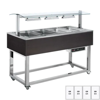 Bufet vyhřívaný, vodní REDFOX ES RED+ 4W Wenge